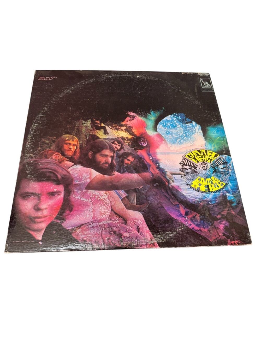 Canned Heat Living The Blues Vintage Vinyl LP 1968 Liberty Record LST-27200